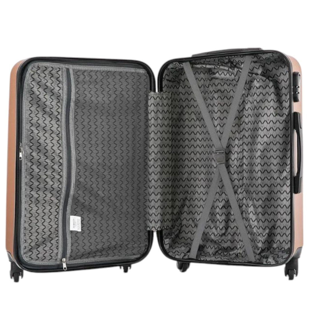 Mala de Viagem Seanite 55cm Coimbra Dourado
