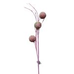 enfeite páscoa florarte bubble rosa 80cm 76857001 (mp)