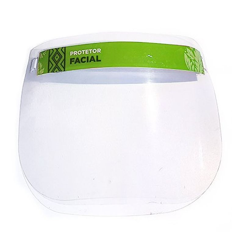 protetor facial reutilizável cores sortidas