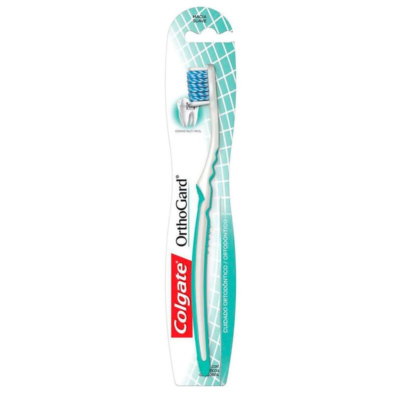 escova dental colgate orthogard macia suave