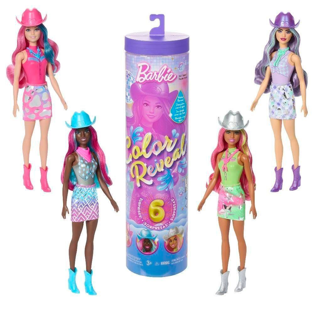 Boneca Barbie Color Moda Disco Mattel JCV73