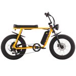 bicicleta elétrica streetgo aro 20 s12 750wh bike amarela (mp)