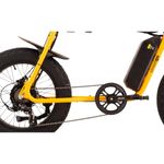 bicicleta elétrica streetgo aro 20 s12 750wh bike amarela (mp)