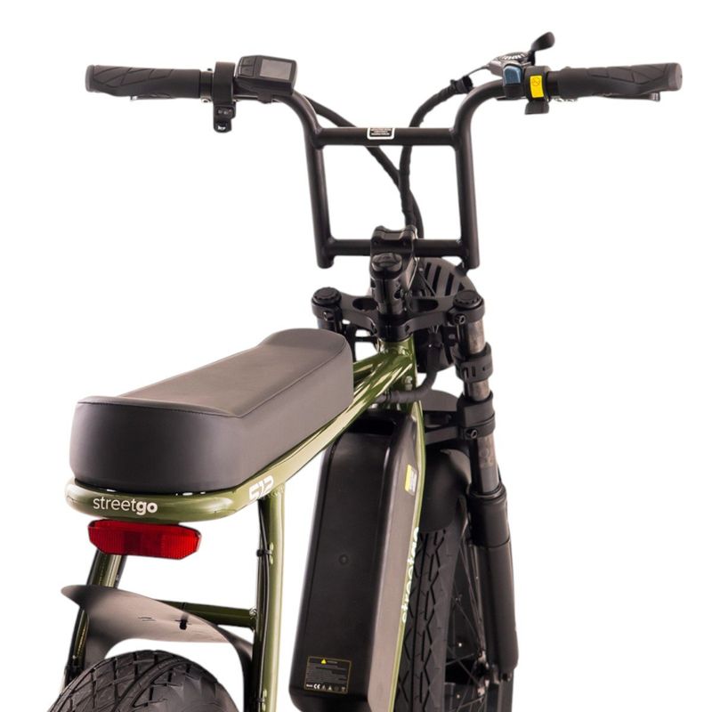 bicicleta elétrica streetgo aro 20 s12 750wh bike verde (mp)