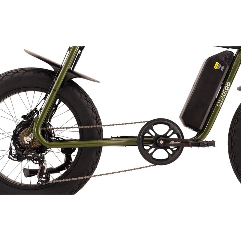 bicicleta elétrica streetgo aro 20 s12 750wh bike verde (mp)