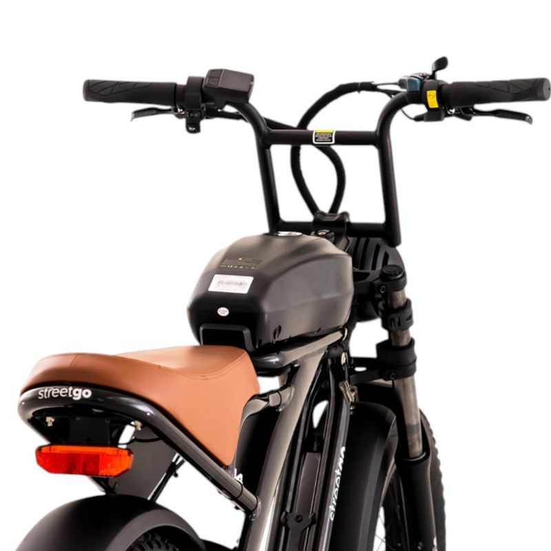 bicicleta elétrica streetgo aro 20 s14 750wh bike preto (mp)