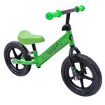 bicicleta de equilíbrio infantil jpp rava sunny aro 12 verde e preto (mp)