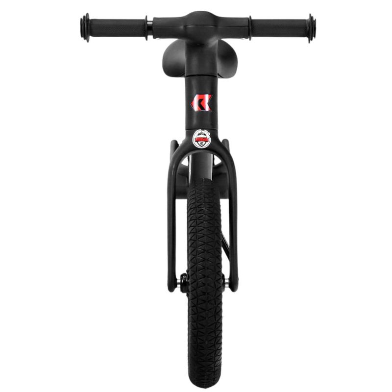 bicicleta de equilíbrio infantil jpp rava balance buddy 2 aro 12 preto e vermelho (mp)