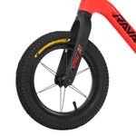 bicicleta de equilíbrio infantil jpp rava balance buddy 2 aro 12 vermelho e preto (mp)