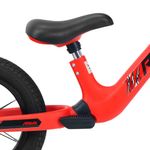 bicicleta de equilíbrio infantil jpp rava balance buddy 2 aro 12 vermelho e preto (mp)