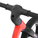 bicicleta de equilíbrio infantil jpp rava balance buddy 2 aro 12 vermelho e preto (mp)