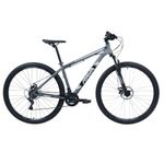 bicicleta jpp rava pressure aro 29 21 velocidades shimano cinza e branco 26830 (mp)