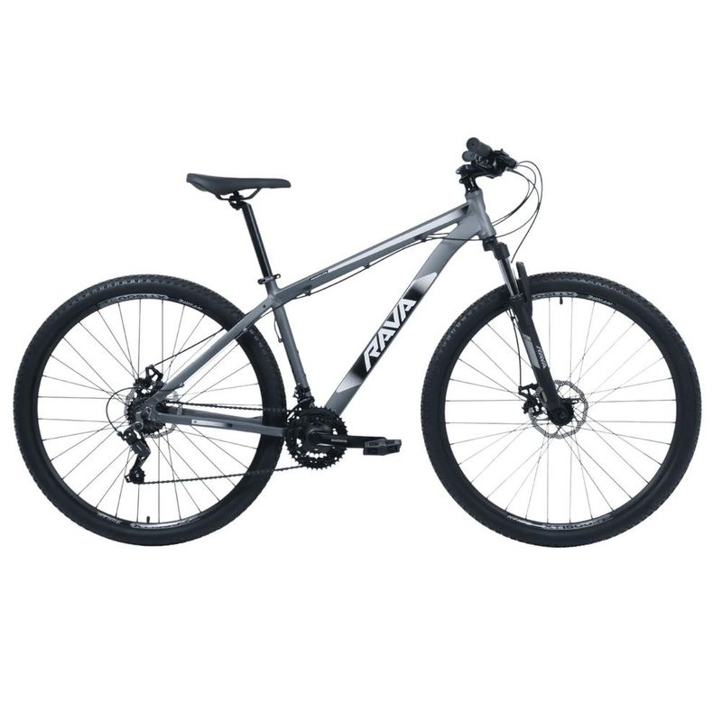 bicicleta jpp rava pressure aro 29 21 velocidades shimano cinza e branco 26830 (mp)