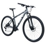 bicicleta jpp rava pressure aro 29 21 velocidades shimano cinza e branco 26830 (mp)