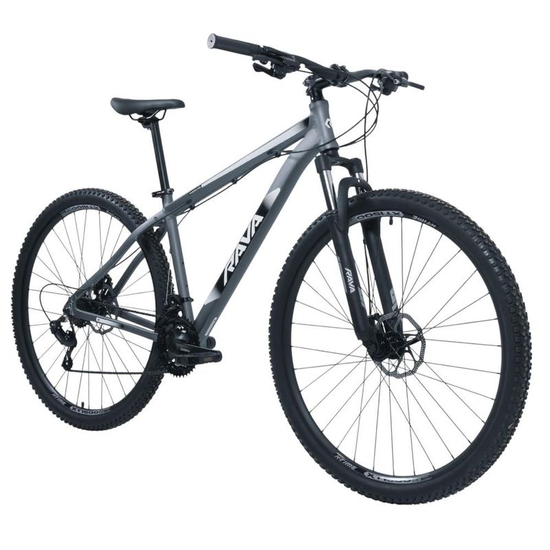bicicleta jpp rava pressure aro 29 21 velocidades shimano cinza e branco 26830 (mp)