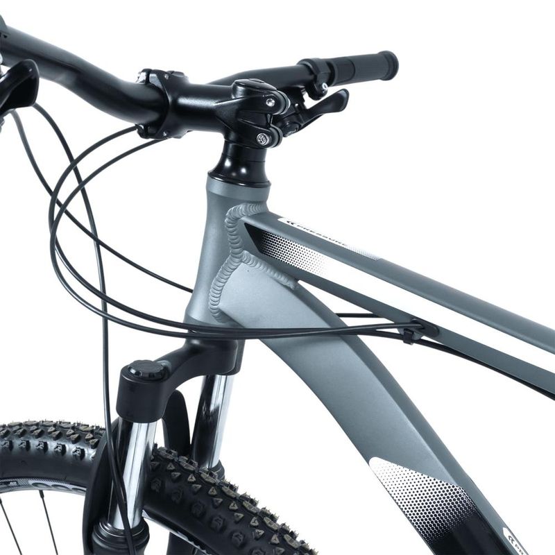 bicicleta jpp rava pressure aro 29 21 velocidades shimano cinza e branco 26830 (mp)