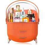 organizador de cosmético portátil massy laranja a-bi