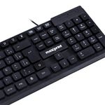 teclado com fio maxprint com teclas flutuantes usb preto te2001