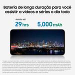 smartphone samsung a36 5g 128gb violeta tela 6.7" câmera 50mp 6gb ram