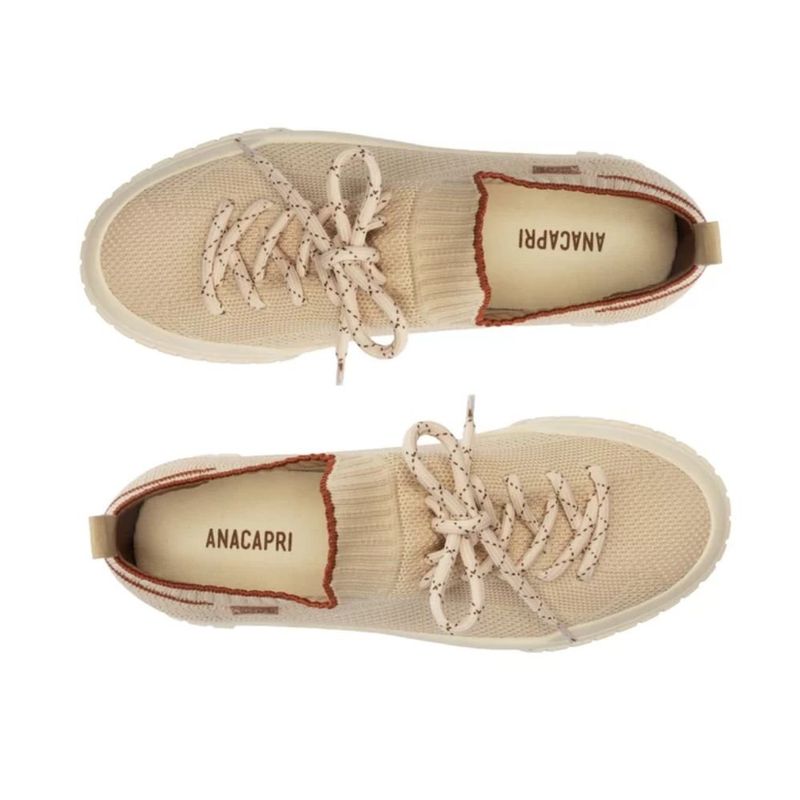 tênis feminino n°36 anacapri knit alê bege (mp)