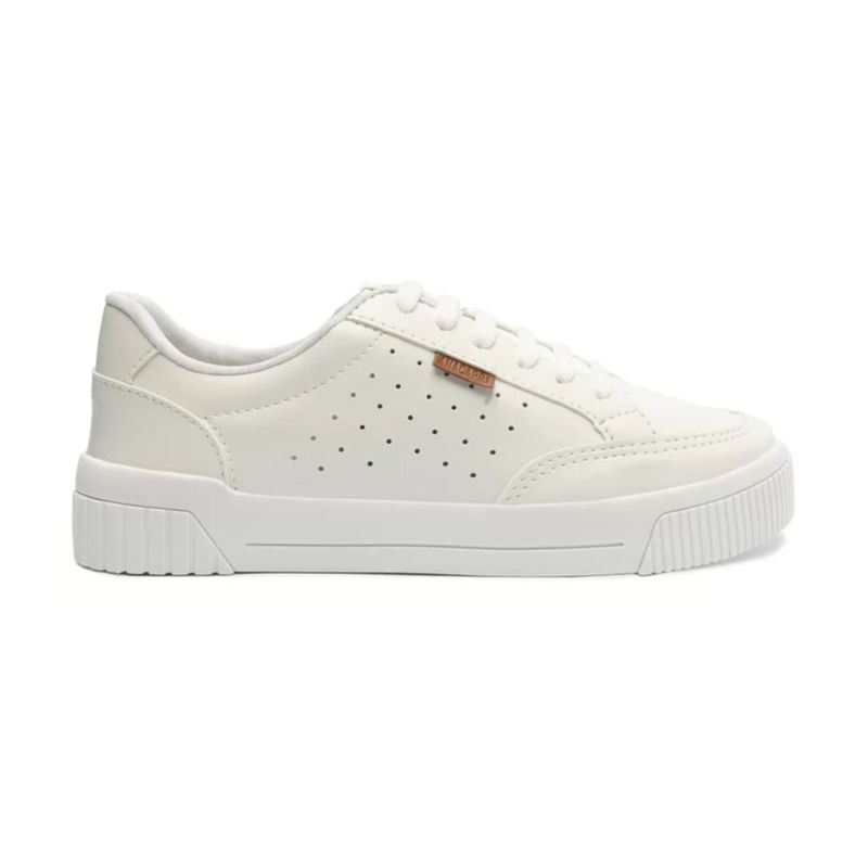 tênis feminino n°36 anacapri urban furinhos branco (mp)