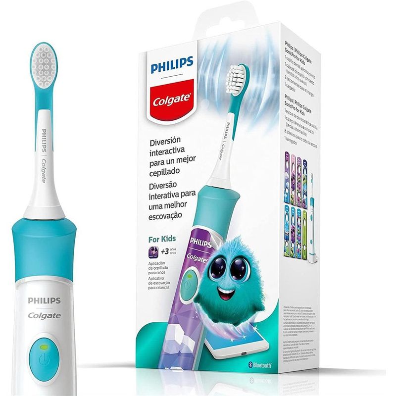 escova dental elétrica philips sonicare colgate