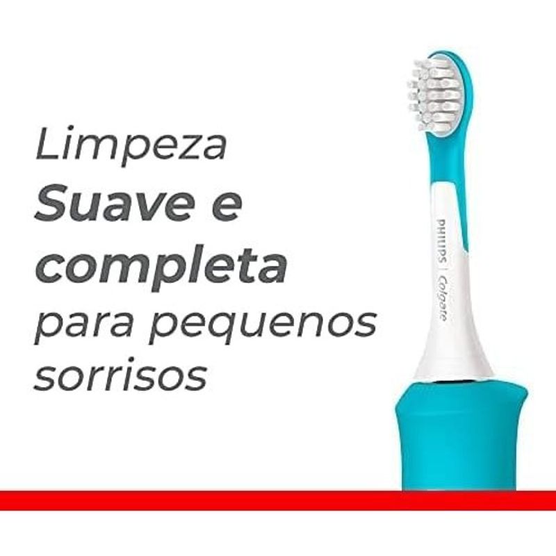 refil para escova dental elétrica colgate philips sonicare kids 2 unidades