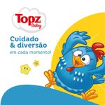 algodão quadrado cremer galinha pintadinha 100 unidades