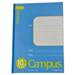 caderno quadriculado b5 campus watts 10mm azul 30 folhas kokuyo 28465 (mp)