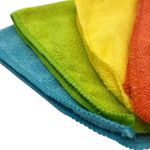flanela de microfibra para limpeza watts 30x30cm 4 unidades 334135 (mp)