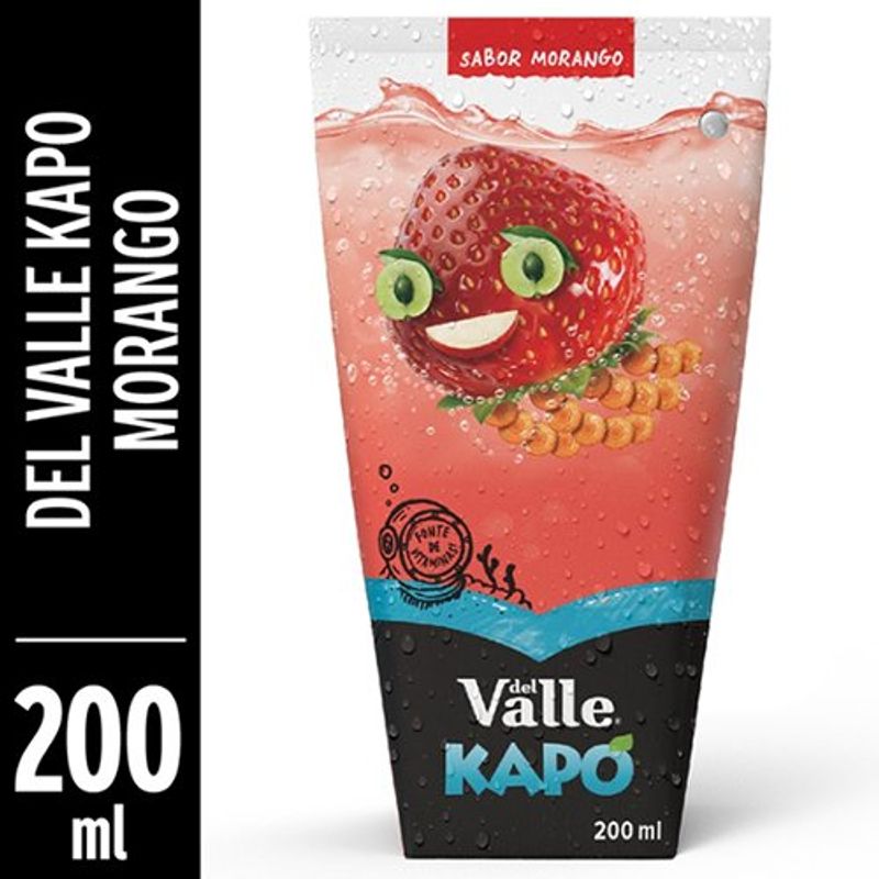 suco del valle kapo morango caixa 200ml