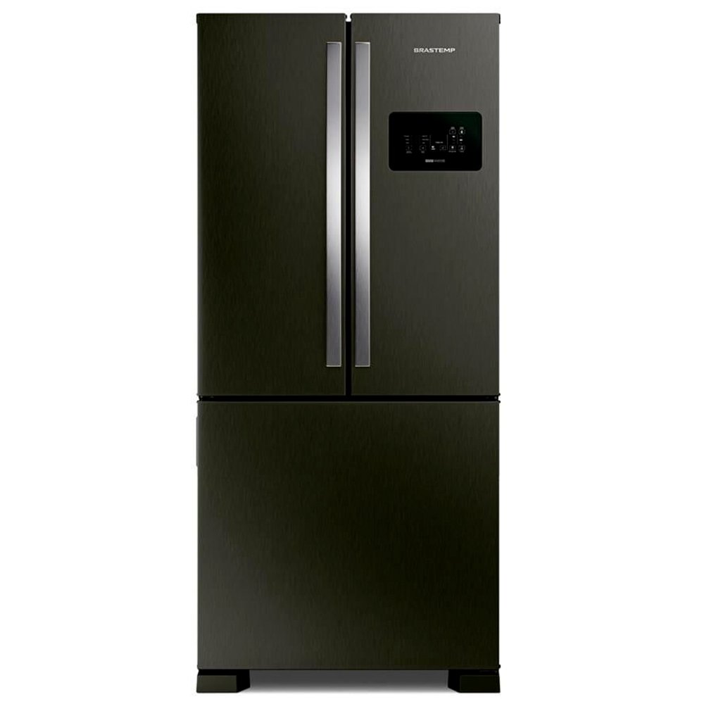 Geladeira Brastemp French Door 554L Frost Free Preto