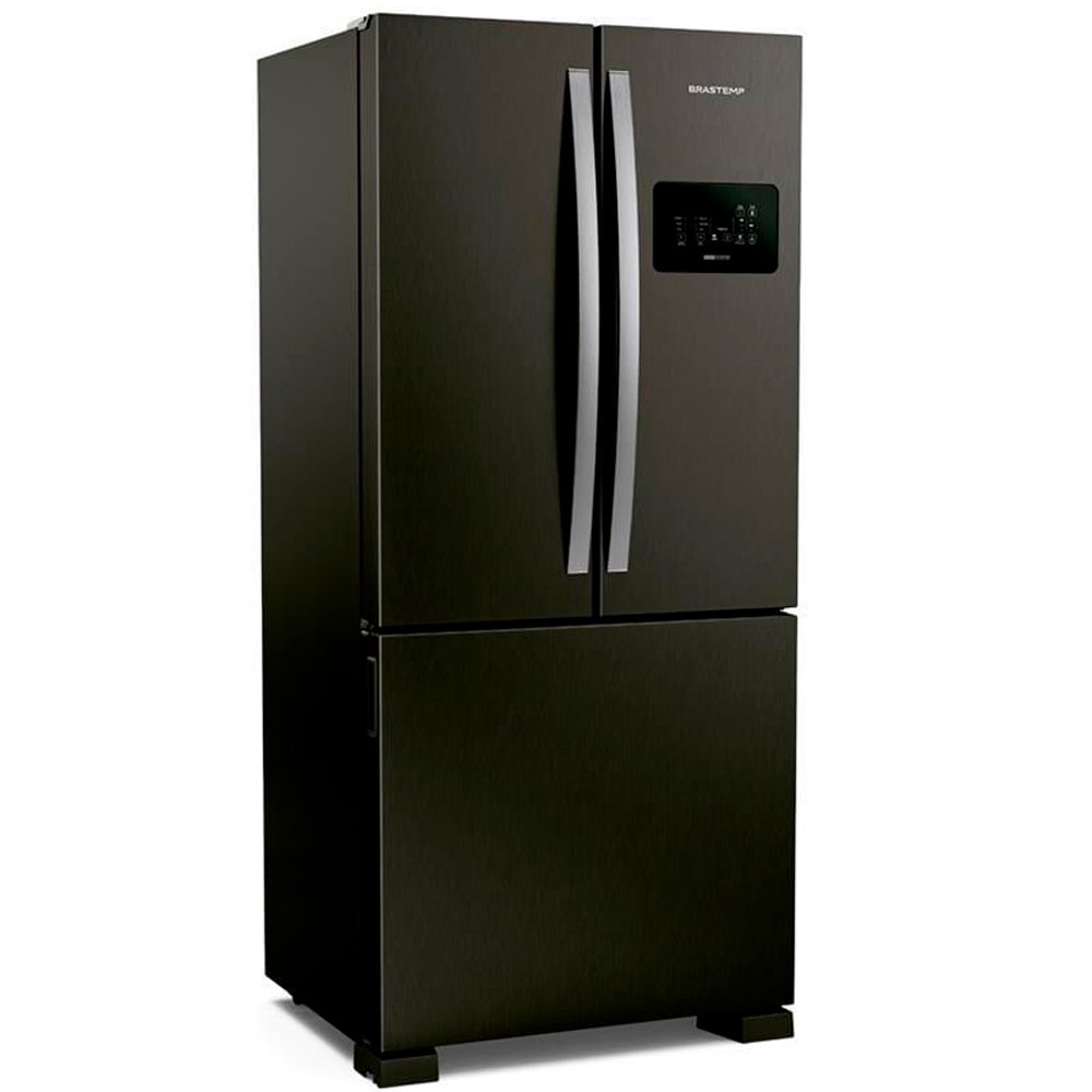 Geladeira Brastemp French Door 554L Frost Free Preto