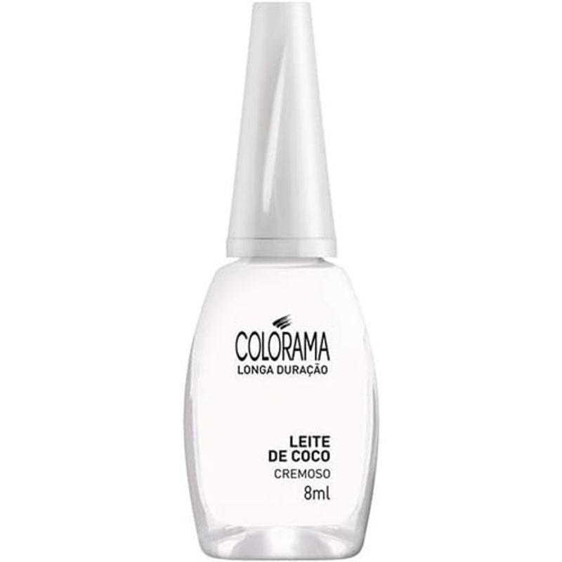 esmalte colorama cremoso leite de coco 8ml