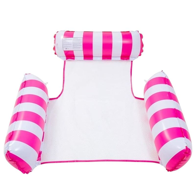 boia de piscina com rede mlryh rosa a-bi