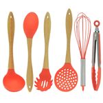 kit utensílios para cozinha wincy 6 peças cla03324 sortido (mp)