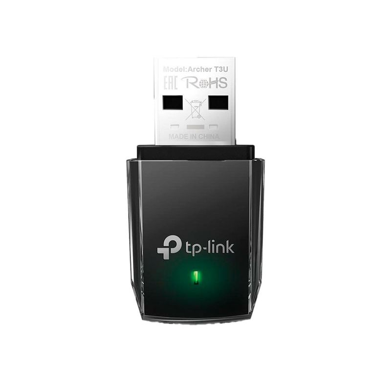 adaptador de rede tp-link usb 3.0 wireless nano ac1300 archer t3u (mp)