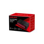 switch mercusys 8 portas 10/100/1000 mbps gigabit preto ms108g (mp)