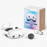 óculos de realidade virtual meta quest 3s batman arkham shadow branco a-bi