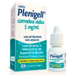 plenigell carmelose sódica 5mg/ml 15ml solução oftálmica latinofarma