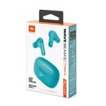 fone de ouvido intra auricular jbl wave beam 2 azul (mp)