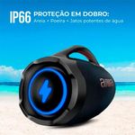 caixa de som boombox aiwa aws-bbs-01-b 4899-01 bivolt (mp)