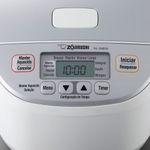 panela elétrica de arroz zojirushi 10 xícaras silver white 127v nl-dab18ws (mp)