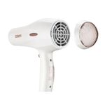 secador de cabelo conair com difusor double ceramic 1900w 127v branco