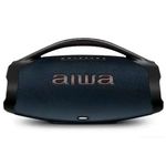 caixa de som boombox aiwa aws-bbs-01-b 4899-01 bivolt (mp)