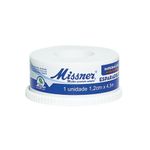 esparadrapo impermeável bege missner 1,2cm x 4,5m
