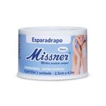esparadrapo impermeável missner 2,5cm x 4,5m