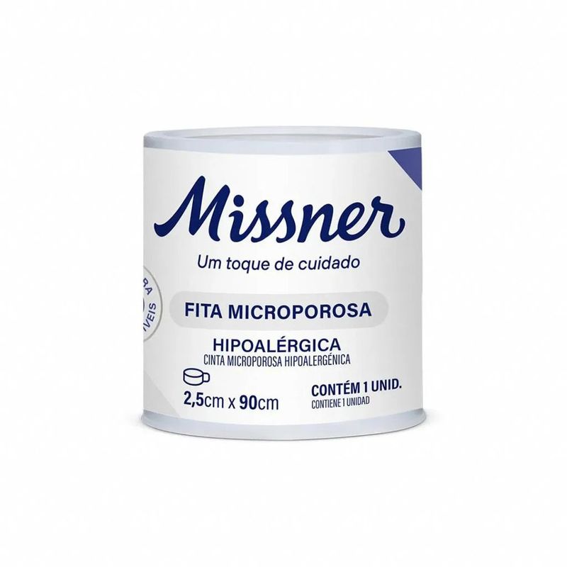 esparadrapo micropore missner 2,5cm x 0,9m