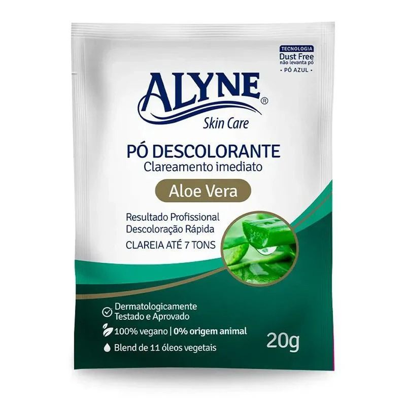 pó descolorante alyne com aloe vera 20g
