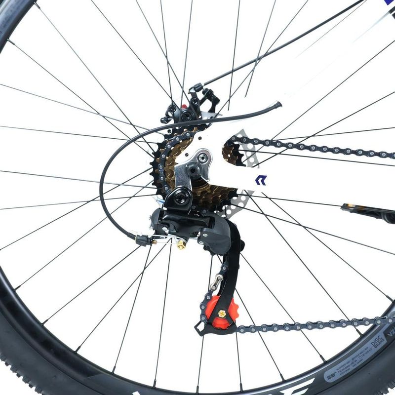 bicicleta jpp rava up aro 29 21 velocidades shimano branco 26952 (mp)